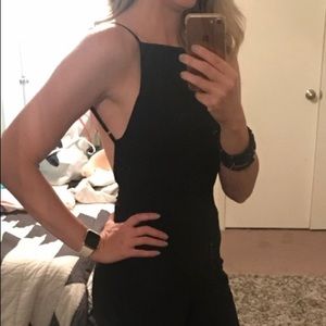 Backless Halter Jumpsuit